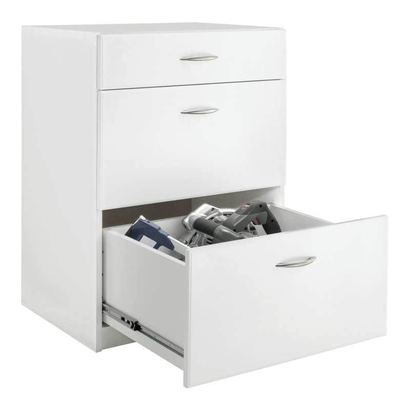 ClosetMaid Dimensions 35.51” H x 24.02” W x 18.03” D 3 Drawer Base